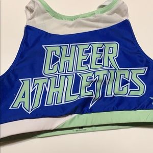 Cheer Athletics mint practice wear